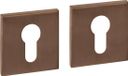 Intersteel Rosaces cylindriques cachées 53x53x6mm PVD bronze