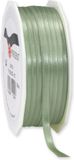 Merkloos Cadeaulint Satijn - 0.6 cm x 50 meter - Salie groen