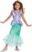 DISNEY Prinses - THE LITTLE MERMAID, Ariel robe Deluxe, Taille S (5 - 6 ans), Filles