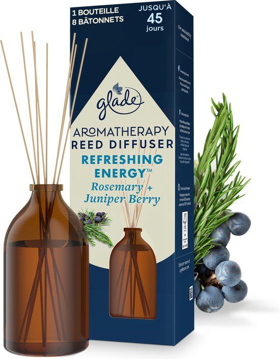Glade Aromatherapy Reed Diffuser Refreshing Energy