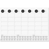 Sigel H7550 Bureau onderlegger 3-jaarskalender, Maandkalender 2027, 2028, 2029