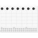 Sigel H7550 Bureau onderlegger 3-jaarskalender, Maandkalender 2027, 2028, 2029