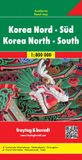Freytag & Berndt FB Korea Wegenkaart - landkaart Korea Nord und Sud - Noord-Korea & Zuid-Korea