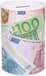 Concorde Spaarpot Blik Euro Biljetten - Gekleurd - 10 x 15 cm