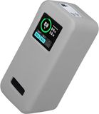 kwmobile Siliconen powerbank hoes voor Anker Prime Power Bank 20000mAh case - battery case - Powerbank beschermhoes in grijs
