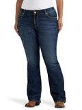 Wrangler Willow Mid Rise Boot Cut Ultimate Riding Jeans voor dames