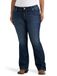 Wrangler Willow Mid Rise Boot Cut Ultimate Riding Jeans voor dames