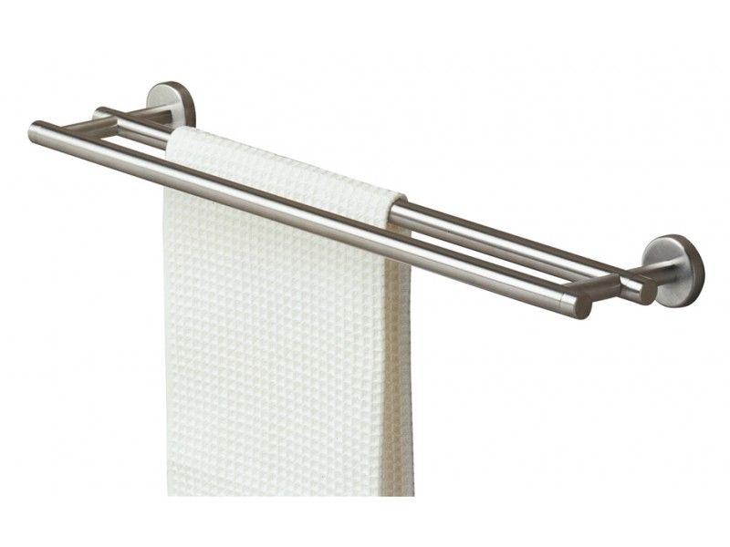 Tiger Boston Handdoekrek dubbel - RVS geborsteld - 58 cm