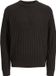 JACK&JONES - Heren Trui - Gestreept - Ronde hals - Lange mouw - Acryl - Maat M - Mulch