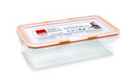 Ibili 753406P voedselcontainer 600 Ml-perzik, siliconen en kunststof, perzik