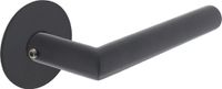 Intersteel Deurkruk Jura met zelfklevend rozet mat zwart