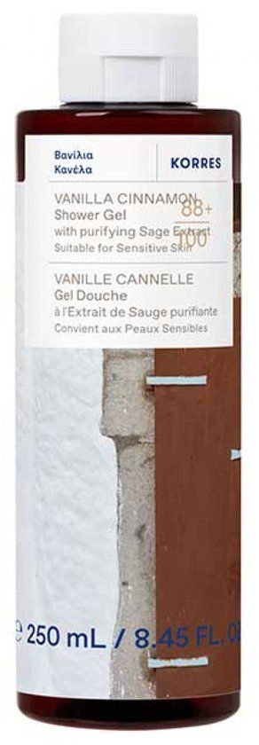Korres Vanille Kaneel Douchegel 250 ml