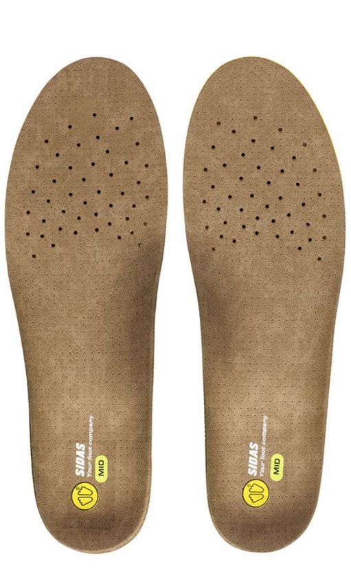 SIDAS 3 feet outdoor mid neutral - Inlegzolen - Transparant