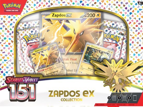 Asmodee Scarlet & Violet 151 - Ex Box Zapdos - Pokémon TCG