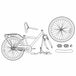 vidaXL Kinderfiets 20 Inch Paars Unisex Staal