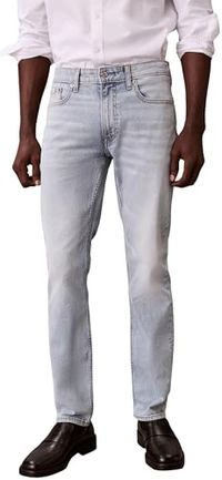 Calvin Klein Slim Spotlight Jeans Lv04re778g Hommes Jeans, Bleu