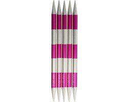 KnitPro K42015 breinaalden, metaal, gesorteerd, 14 cm x 7 mm, 5 stuks