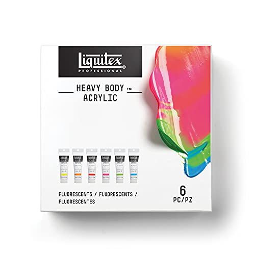 Liquitex Professional Heavy Body Acrylverf Set - 6 x 59ml Fluorescent