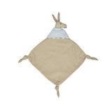 OYOY Knuffel Ezel Katoen Wit/Blauw/Beige