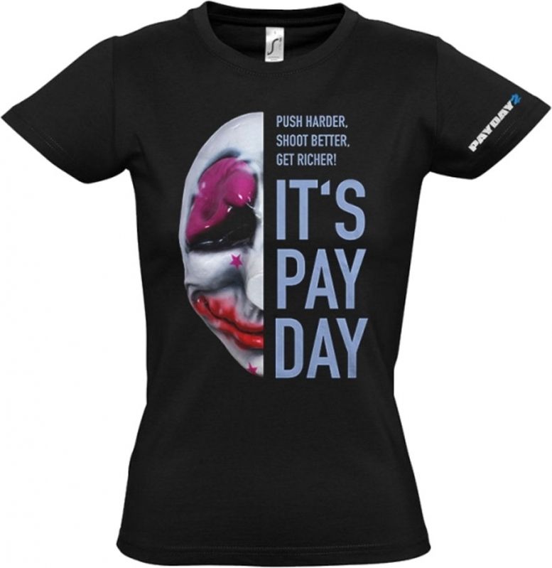Gaya Entertainment Payday 2 Girl Shirt Hoxton Mask