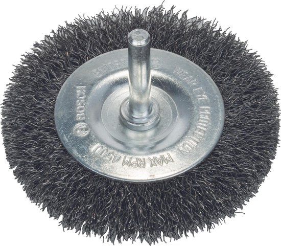 Bosch 6MM SCHIJFBORSTEL 75 GEGOLFD 0.2 STAAL