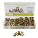 SeKi Nietmoeren, assortiment blindklinkmoeren, 150-delig, verzinkt staal; M3, M4, M5, M6, M8, M10 in praktische, herbruikbare universele doos