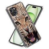 Étui iPhone 15 Plus ultra-fin léopard en TPU élégant