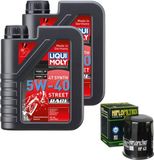 Arctic Cat Onderhoudsset voor XR 550 XT EFT EPS 2015, LIQUI MOLY 5W-40 Race, 2 liter