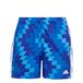 adidas jongens Football-Inspired Graphic Swim Kids Swimwear, lucid blue/white, 5-6 Years