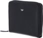 Golden Head Leren portemonnee Polo RFID Protect RV-Damenbörse 2826 Schwarz zwart