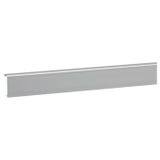 Tehalit SL Deksel plintgoot Aluminium look 200 cm
