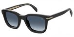 David Beckham DB 7043/CS BLACK GOLD/BLUE SHADED CLIP-ON 50/21/145 Herrenbrillen Zonnebrillen