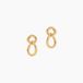 Elanna Boucles d'oreilles pendantes plaqué or jaune