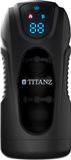 Titanz Ultimate Heat & Thrusting - Masturbateur automatique (noir)