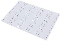 Mopec X826 communiekaart anker zeemann 1 vel = 30, 5 stuks, karton, meerkleurig, 5 x 3,5 cm, 5