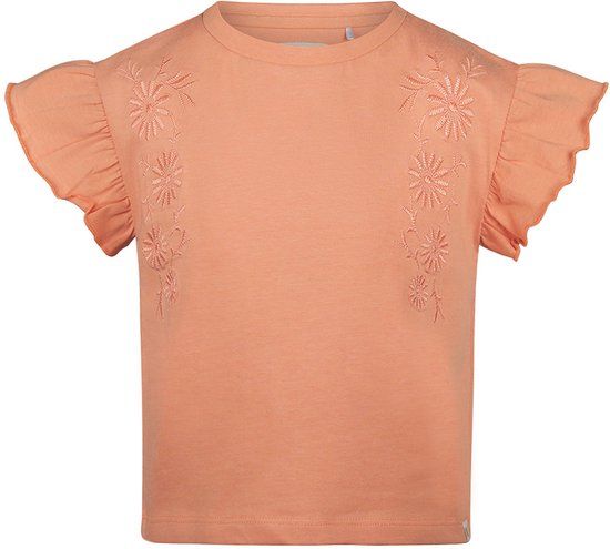 Koko Noko Meisjes Loose Fit T-shirt - Blushed terra