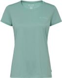 VAUDE Essential T-shirt, Dames, Maat 38, Dusty Fern, Korte mouw, Ronde hals, Normale pasvorm, 50-100% gerecycled polyester