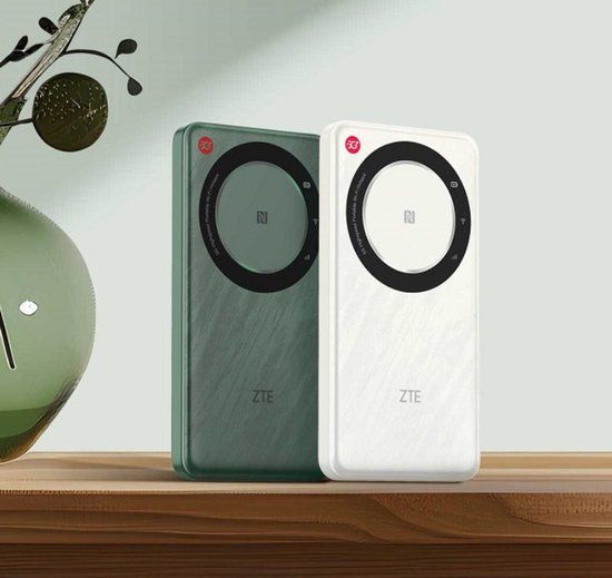 ZTE U30 Air 5G Pocket WiFi Router - Groen - Draagbare 5G Hotspot - 4500mAh Batterij - Tot 10 Apparaten - Unlocked - Groen