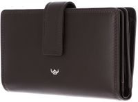 Golden Head Leren portemonnee Polo RFID Protect Damenbörse 2800 Dunkelbraun