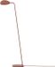 Muuto Leaf LED Vloerlamp Bruin Koper