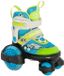 HUDORA Patins à roulettes My First Quad LED Auto, Taille 30-33