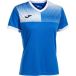 Joma Eco Supernova Damestrui XS Polyester Korte mouw Vrouwen Sportmode Voetbal Lente/Zomer 2023 Royal White