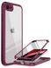 Miracase iPhone SE 2020 / iPhone 8 hoesje met ingebouwde screenprotector, roze