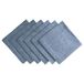 DII CAMZ36965 100% katoen, Chambray servettenset, oversized basic elke dag, blauw 6 stuks