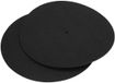 Dailygoods - Tapis antidérapants - Feutre - 2 Pièces - 12 Pouces - Tapis de protection de disque - Résistant aux chocs - Réduit les vibrations - Tapis de disque