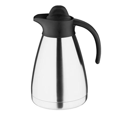 Olympia Schroevendraad Vacuüm Kruik 1 Ltr Rvs Mok Cup Creamer Pitcher - 5054474980660