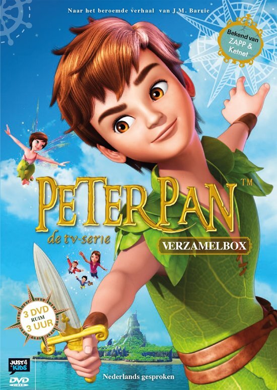 JUST ENTERTAINMENT De Avonturen Van Peter Pan - Deel 1 t/m 3 dvd