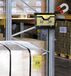 CEP First wandfolderhouder horizontaal | 1 vak | magnetisch | zwart