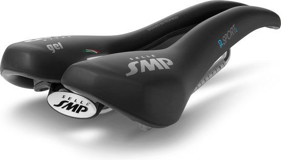 Selle SMP Zadel E-sport Large Gel - Zwart - Unisex