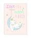 Disney Komar Disney muurschildering Dumbo Moon | 40x50cm